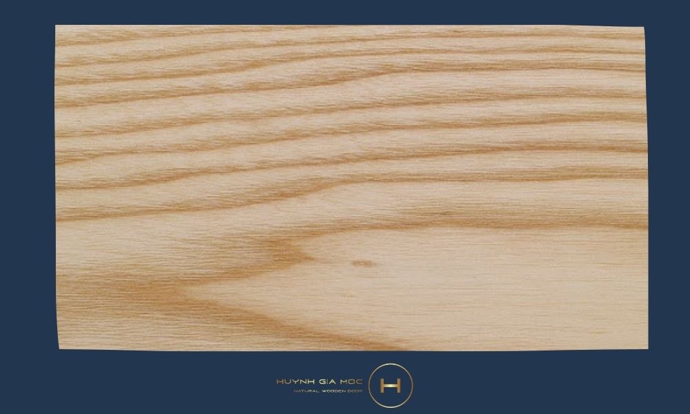 Gỗ sồi trắng màu sáng, vân đẹp