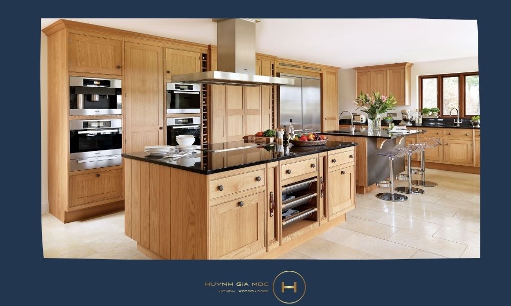 Ứng dụng gỗ sồi Mỹ