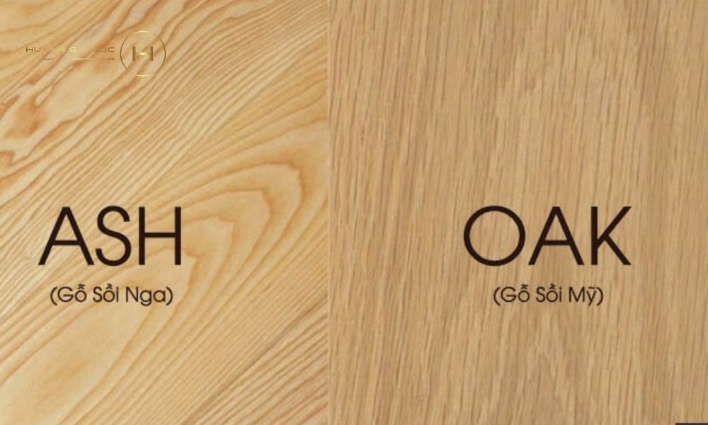 Điểm giống nhau giữa gỗ sồi Nga và gỗ sồi Mỹ