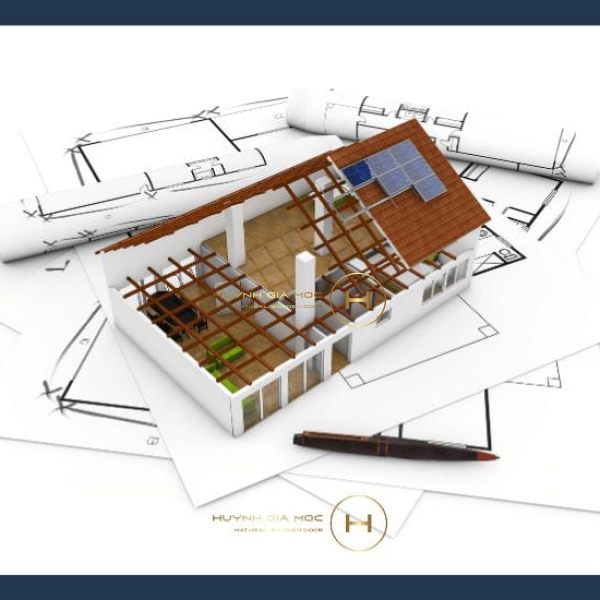 Thi công nội thất gỗ tự nhiên